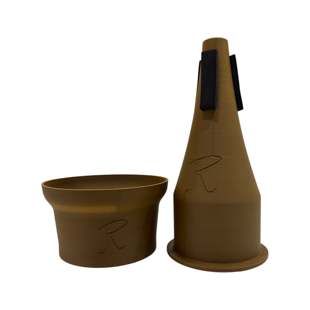 Sordina CUP para trompeta musicRioja – vista lateral, diseño ligero y cómodo