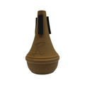 Sordina Straight para trompeta musicRioja – vista frontal, fabricación en madera